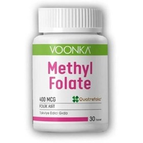 Resim Voonka Methyl Folate 30 Tablet 