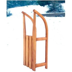 Resim Dizayn Ahsap Kar Kızağı 