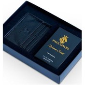 Resim Hediyelik Set Özel Kadın Edp Parfüm Ve Siyah Deri Kartlık- Tonka, Kakao, Sümbül Notalari, K-055 Amber 