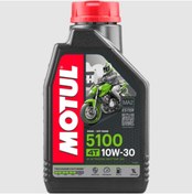Resim Motul 5100 10w30 Motorsiklet Yağı 1 Litre 