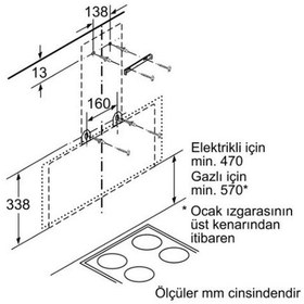 Resim Siemens LC95KA670T Duvar Tipi 90 CM Davlumbaz 