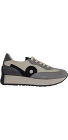 Resim Bueno Shoes Gri Multi Deri Kadın Düz Dolgu Ayakkabı 