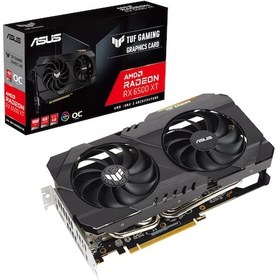 Resim Asus AMD Radeon RX 6500 XT TUF Gaming OC TUF-RX6500XT-O4G-GAMING 4 GB GDDR6 64 Bit Ekran Kartı 