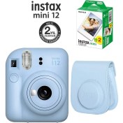 Resim Instax Mini 12 Fotoğraf Makinesi ve Çantalı Seti 99 