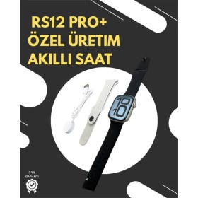 Resim RS12 Pro+ 2025 Serisi Garantili Özel Üretim Akıllı Saat – Amoled Ekran, Gps, 2gb Hafıza, Sesl 