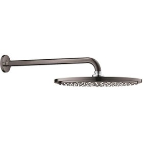 Resim Grohe Tepe Duşu 31 cm + Duv.Dirsek 38 cm Hard Graphite - 26066A00 