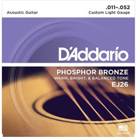 Resim D'Addario EJ26 Akustik Gitar Tel Seti 