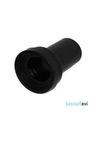 Resim Visam Gömme Rezervuar Pis Su Uzatma Borusu Siyah 