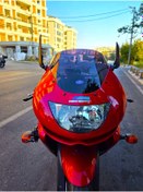 Resim MOTOCAM Kawasaki ZX-9R Siperlik Ön Cam 1994-2003 Model 41cm Siyah Renkli 4mm 