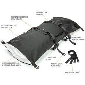 Resim KRIEGA KRP40 ROLLPACK MOTOSİKLET ÇANTASI KAMUFLAJ 