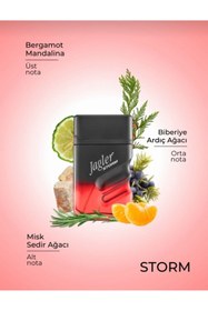 Resim Hunca Care Jagler Storm 90 Ml EDT Erkek Parfüm + Mabel Essence Dreamy Blush 50 Ml EDP Kadın Parfüm Seti 