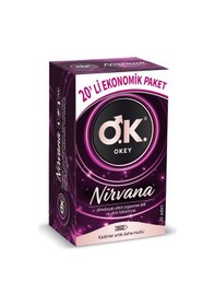 Resim Okey Nirvana Prezervatif + Okey Klasik Prezervatif 2 x 20'li 