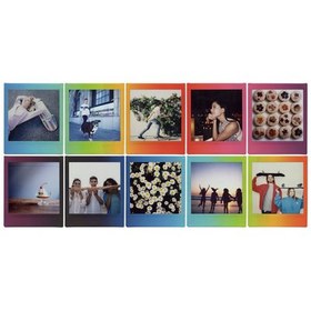 Resim FUJIFILM instax SQUARE Rainbow 10'lu Film 