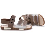 Resim Kiko Kids Şb 2255-60 Günlük Erkek Çocuk Sandalet Terlik Vizon 32 