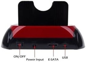 Resim 4211 3.5 2.5 Usb Ide Sata Esata Hdd Hard Disk Masaüstü Dock Stand 