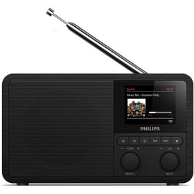 Resim Philips Webradio Dab + Pr802 / 12 Saatli Radyo Dab+ (bluetooth, Bekleme Modu Programlanabilir 