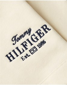 Resim Reg Hılfıger Sweatshort Kadın Bej Şort - Ww0ww45518 Bej 