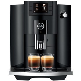 Resim E6 15437 Piano Black Tam Otomatik Kahve Makinesi 