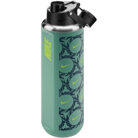 Resim Nike Stainless Steel Recharge Straw Bottle 32 Oz Unisex Yeşil Çelik Antrenman Suluk N.101.3810.012.32 