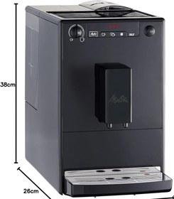 Resim Melitta Solo Tam Otomatik Kahve Makinesi Siyah Teşhir 