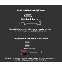 Resim Ultrax 14″ İkili Taşınabilir Monitör Çoklu Ekran 1200p 