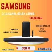 Resim Samsung 3.1.2 Kanal Dolby Atmos Soundbar 