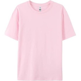 Resim Teekossc Kadın 100% Pamuk Spor T-shirt Rahat Kısa Kollu Beyaz/siyah O-boyun Yaz Üstüblack Black 