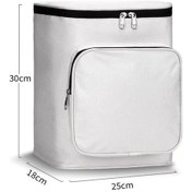 Resim Sones Elektrikli Araç Ön Kask Yağmurluk Saklama Çantası, Renk: Siyah 