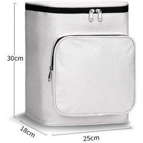 Resim Sones Elektrikli Araç Ön Kask Yağmurluk Saklama Çantası, Renk: Siyah 