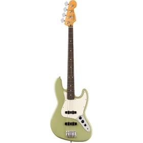 Resim FENDER Player II Jazz Bass Gülağacı Klavye Birch Green Bas Gitar 