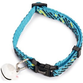 Resim Beeztees Kedi Boyun Tasması, Zilli, Mavi, 20-30cm 