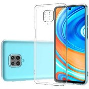 Resim Xiaomi Redmi Note 9 Pro Kılıf Lüx Şeffaf Kamera Lens Korumalı Silikon Kılıf 