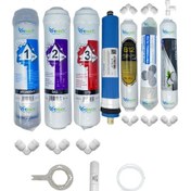 Resim Pws Kapalı Kasa Su Arıtma Cihazı Std 7li Vontron Mebran B12 Alkali+şeffaf Mineral+gümüş İyon 