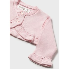 Resim Mayoral Yazlık Kız Bebek Örme Bolero Ceket Pembe - Pembe / 12 Ay 
