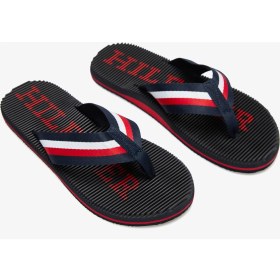 Resim Tommy Hilfiger Logo Massage Erkek Lacivert Terlik.dw5 