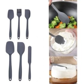 Resim Buğz Silikon Spatula ve Fırça Seti 