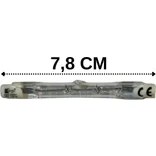 Resim Kengo 150W Sarı Işık R7S Duylu Dim Edilebilir Çubuk Halojen Ampul (10 Adet) 