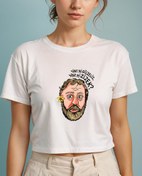 Resim Slavoj Zizek Crop Tişört 