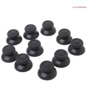 Resim Ps4 İçin Siyah Denetleyici Kaymaz Joystick Rocker Joystick Düğme Kapak Tutacağı 