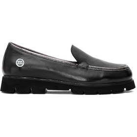 Resim Mammamia D25ya-7380 Kadın Hakiki Deri Casual Ayakkabı Siyah Siyah 