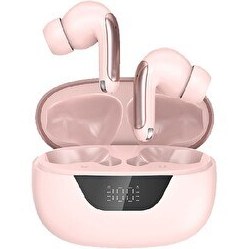 Resim TW36 Ipx4 Sertifikalı Enc Tws Pembe Bluetooth Kulaklık 