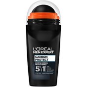 Resim Loreal Paris Men Expert Carbon Protect 5'in1 Arada - Roll-On Deodorant 50ml 