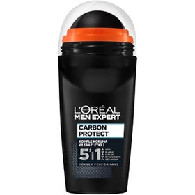 Resim Loreal Paris Men Expert Carbon Protect 5'in1 Arada - Roll-On Deodorant 50ml 