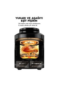 Resim Yasomi Y85 Multi Cooker 2 si 1 Arada 4 L Airfryer Fritöz ve Elektrikli Düdüklü Tencere 
