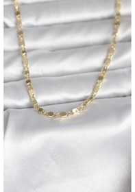 Resim Cm 14k Gold Renk Arpa Model 45 Cm Kadın Kolye - Ebj260207w39466 Renkli 