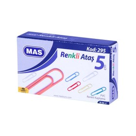 Resim MAS 295 Dev Ataş 5 cm 25 Adet - Karışık Renk 