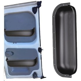 Resim Dashanshop Evrensel 2 Set Beyaz Araç Kapı Depolama Kutusu Tepsili Düzenleyici Beyaz 