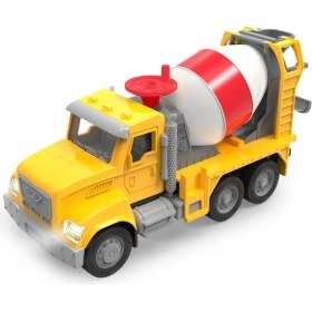 Resim Driven Kumandalı Çimento Arabası Gerçekçi Işıklar ve Sesler ile 3+ Yaş İçin Eğlenceli Oyuncak Araç 