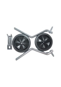 Resim Bisiklet 16inc Yan Teker Siyah Renk Açık Mavi 