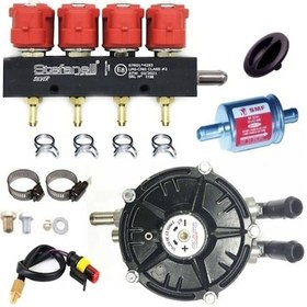 Resim Akl Uyumlu Lpg Enjektör Regülatör Seti 549037124 
